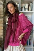Classic Portobello Scarf Burgundy